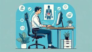 The Ergonomic Way: Sitting at a Computer Without Back Pain